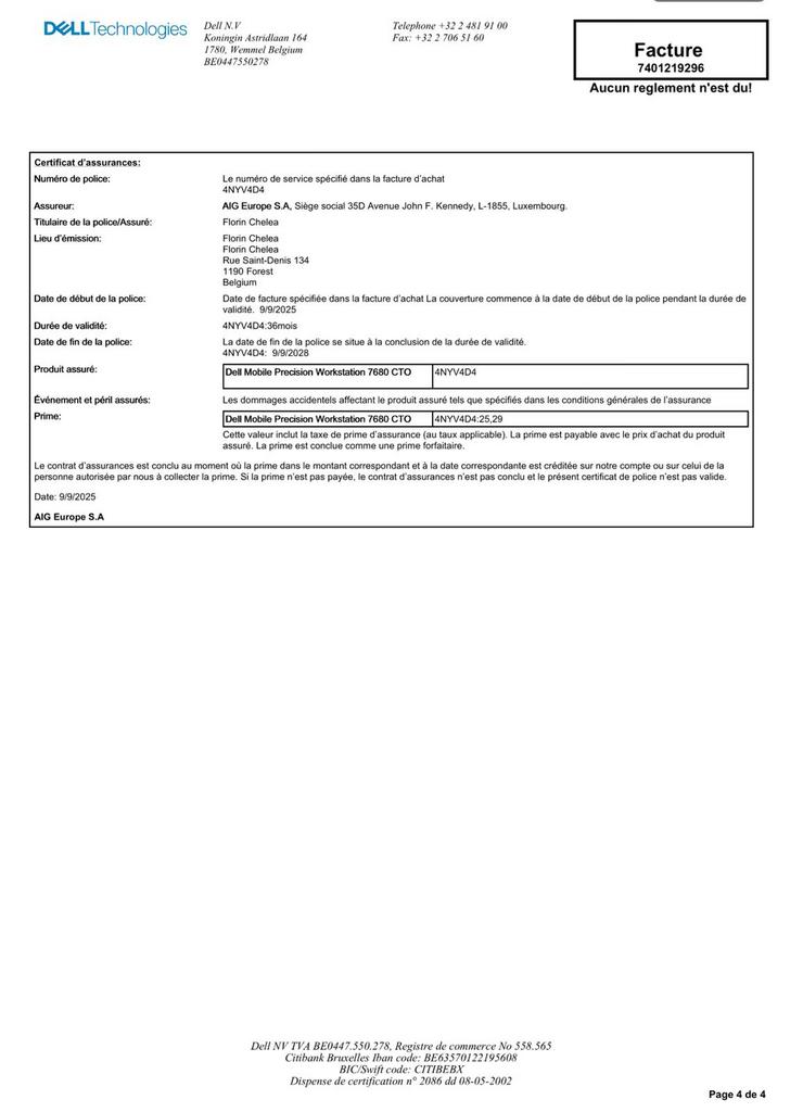 Dell Precision 7680 – Workstation Mobile Ultra Puissante, Informatique & Logiciels, Ordinateurs de bureau, 64 GB ou plus, Comme neuf