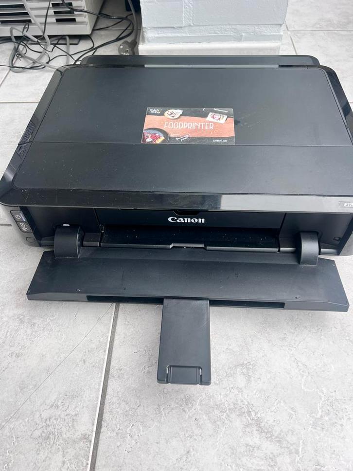 Foodprinter Canon iP7250, Computers en Software, Printerbenodigdheden, Gebruikt, Ophalen
