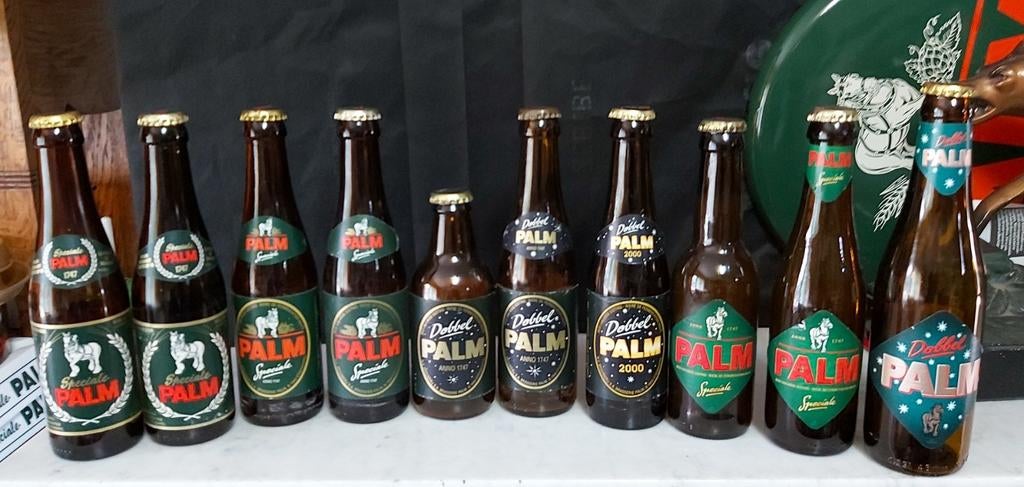 Palm bierflesjes 10 stuks, Ophalen of Verzenden