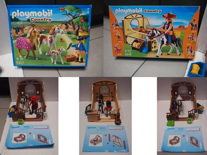 Playmobil Country 5 Sets, Kinderen en Baby's, Speelgoed | Playmobil, Zo goed als nieuw, Complete set, Ophalen