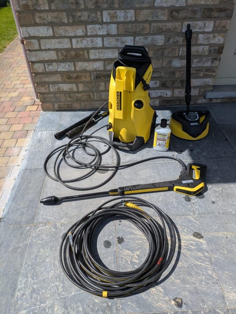 Karcher K4 Hogedrukreiniger, Jardin & Terrasse, Nettoyeurs haute pression, Enlèvement, Utilisé, Électrique, KARCHER