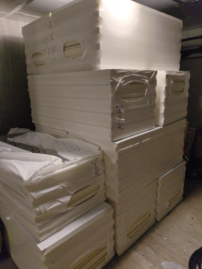 35m2 10cm PIR Idelco 60x120cm tand groef, Doe-het-zelf en Bouw, Isolatie en Afdichting, Nieuw, Vloerisolatie, Muurisolatie, Dakisolatie