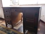 Antiek Bureau in eik, Huis en Inrichting, Bureaus, Ophalen, Gebruikt, Bureau