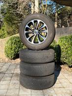 Nissan X-Trail/Qashqai velgen + winterbanden – goede staat, Auto-onderdelen, Banden en Velgen, Gebruikt, 17 inch, Band(en), Personenwagen