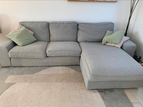 Canapé 3 places + meridienne Ikea Kivik, Huis en Inrichting, Zetels | Complete zithoeken, Zo goed als nieuw, Ophalen