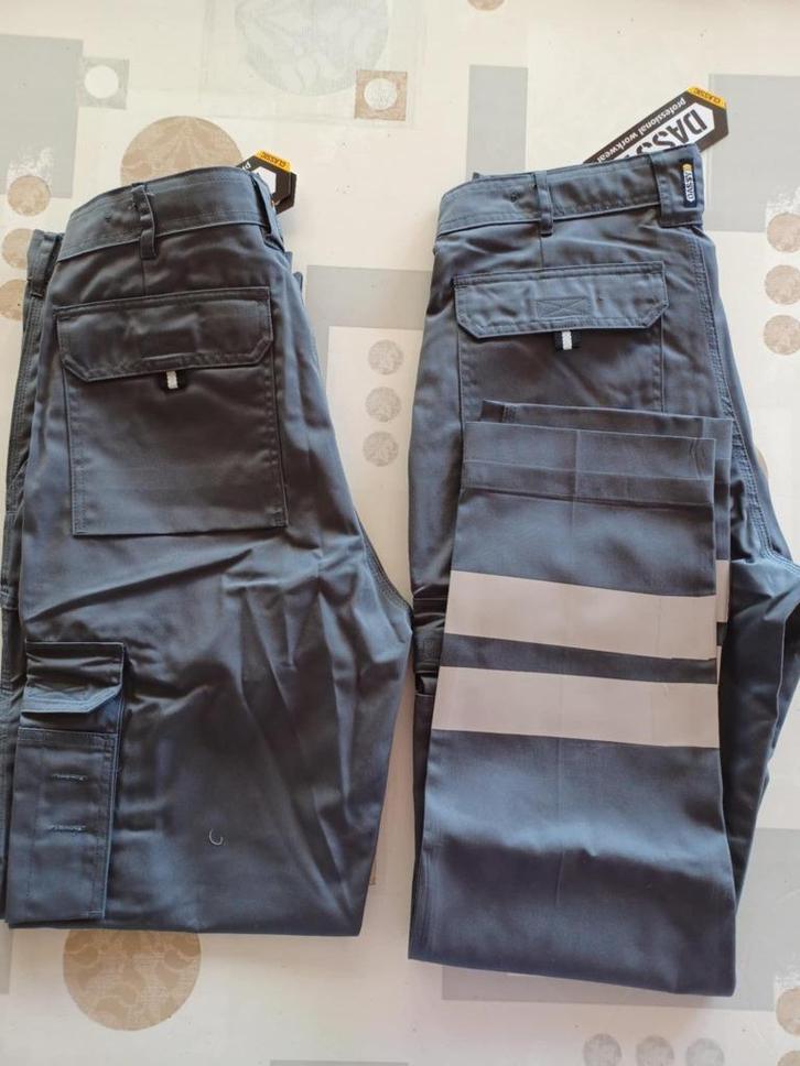 Werkbroeken Dassy, Kleding | Heren, Broeken en Pantalons, Nieuw, Maat 46 (S) of kleiner, Grijs, Ophalen