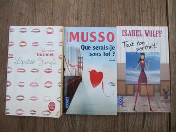 Lot de 7 livres romantiques (4 en grand format) beschikbaar voor biedingen