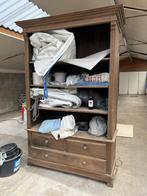 Houten kast, Ophalen