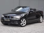 BMW 1 Serie 118 118i - VOLLEDER-CRUISE CONTROL-PDC-DIG AIRCO, 1 Reeks, 4 cilinders, Cabriolet, Zwart