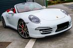 Porsche 911 Carrera 4S Cabrio 50 Years Edition 991, Auto's, Automaat, Cabriolet, Wit, Leder