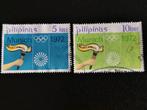 Filippijnen 1972 - sport - Olympische Spelen Munchen, fakkel, Postzegels en Munten, Ophalen of Verzenden, Gestempeld, Zuidoost-Azië