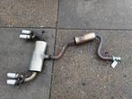 Uitlaat Midden + Einddemper van een Volkswagen Scirocco, Auto-onderdelen, Gebruikt, -, Volkswagen, -
