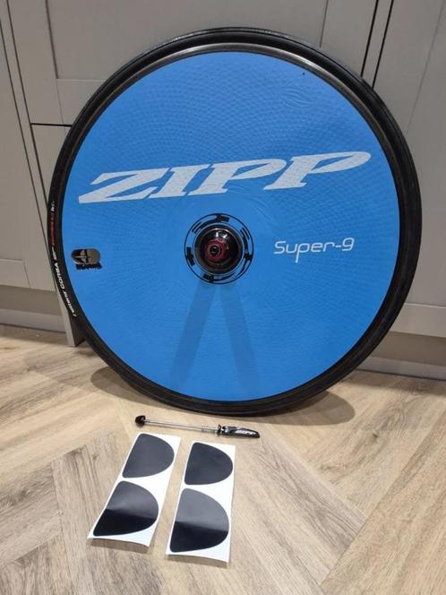 ZIPP SUPER 9 Clincher Disc, Fietsen en Brommers, Fietsonderdelen, Zo goed als nieuw, Racefiets, Wiel, Ophalen of Verzenden