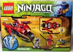 LEGO Ninjago Rise of the snakes 9441 Kai's Blade Cycle, Complete set, Ophalen of Verzenden, Lego, Zo goed als nieuw