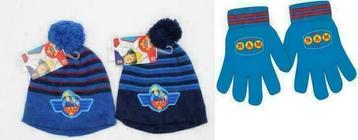 Brandweerman Sam Handschoenen met Pompon Muts, Ophalen of Verzenden, Nieuw, Jongen, Setje