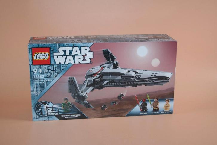 LEGO Star Wars Sealed 75383 Darth Maul's Sith Infiltrator, Kinderen en Baby's, Speelgoed | Duplo en Lego, Nieuw, Lego, Complete set