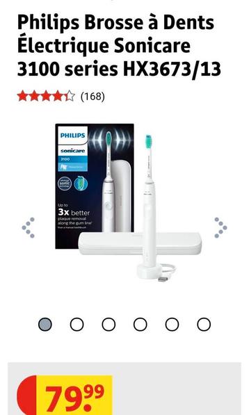 Philips elektrische tandenborstel/ Nieuw/ Waarde: €80 beschikbaar voor biedingen