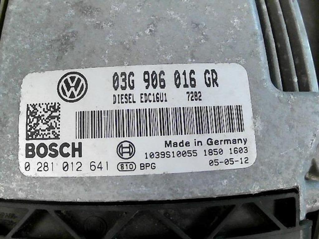 Boitier moteur VW Golf 5 + 1.9TDi 66kw 0281012641 (479), Enlèvement ou Envoi, Utilisé, Volkswagen