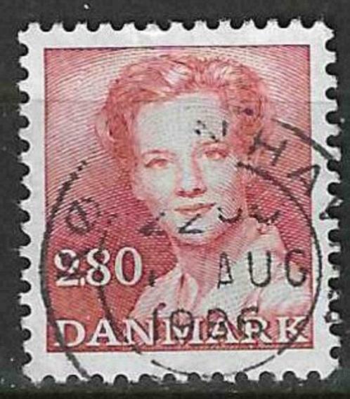 Denemarken 1985 - Yvert 826 - Koningin Margrethe II (ST), Timbres & Monnaies, Timbres | Europe | Scandinavie, Affranchi, Danemark