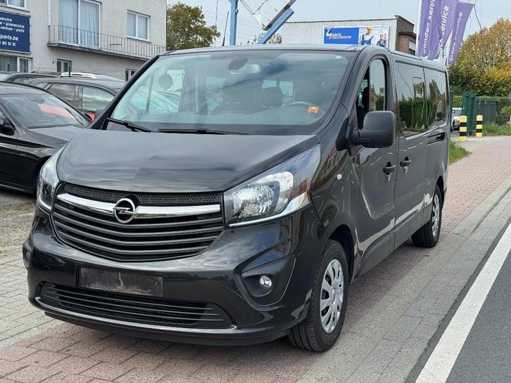 Opel Vivaro Bi-Turbo Long 92kw/125pk 8 Zitplaats 76.000 km, Auto's, Opel, Bedrijf, Te koop, Vivaro, ABS, Achteruitrijcamera, Airbags