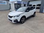 Peugeot 3008 1.6 THP GT Line AUTOMAAT * PANO OPENDAK * LED *, 4 cilinders, Leder en Stof, Wit, Bedrijf