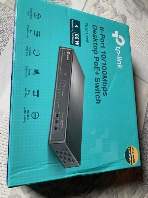 TP LINK    REF   TL -SF1008P, Computers en Software, Routers en Modems, Nieuw, Router, Ophalen of Verzenden