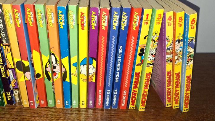 COLLECTION mickey parade A LA PIECE OU EN LOT, Boeken, Stripverhalen, Zo goed als nieuw, Meerdere stripboeken, Ophalen of Verzenden