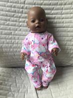 182. Babyborn: Nieuw,roos,speelpakje met unicorns, Kinderen en Baby's, Ophalen of Verzenden, Nieuw, Babypop