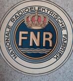 Radio - Plaque publicitaire peinte emboutie 1934, Enlèvement ou Envoi