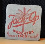 sous bock double face  jack-op werchter 1869 (sb24), Verzamelen, Ophalen of Verzenden, Zo goed als nieuw, Viltje(s), Overige merken