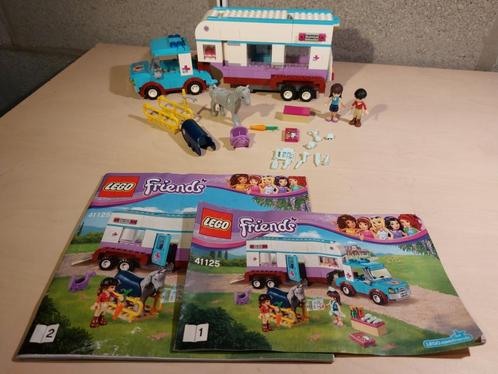 Lego friends 41125 - Paardendokter trailer, Kinderen en Baby's, Speelgoed | Duplo en Lego, Gebruikt, Lego, Complete set, Ophalen of Verzenden