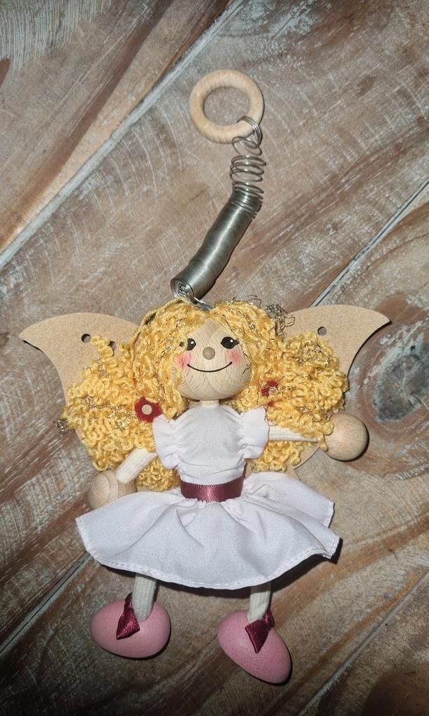 NIEUW Bouncy houten fee aan veer, Enfants & Bébés, Jouets | Jouets en bois, Enlèvement ou Envoi