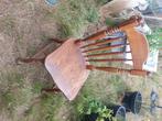 Houten eiken stoelen, Antiek en Kunst, Ophalen of Verzenden
