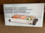 2 in 1 borden en Buffetwarmer, Ophalen, Nieuw