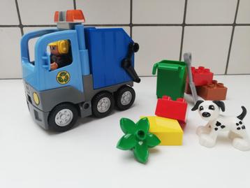duplo 10519 vuilniswagen, Enlèvement ou Envoi, Ensemble complet, Duplo