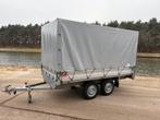 TE HUUR aanhangwagen met huif rijbewijs B, Auto diversen, Aanhangers en Bagagewagens, Ophalen