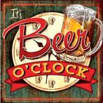 Diamond Painting bier tijd 40x30cm (rond), Ophalen of Verzenden, Nieuw, Knutselwerk