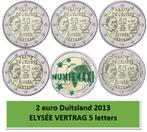 2 euro Duitsland 2013 Elysée Vertrag 5 letters, Ophalen of Verzenden, Duitsland, 2 euro