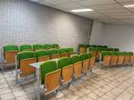 College stoelen - Onderwijs stoelen - 60 stuks met klaptafel, Vergader- of Presentatieruimte, Ophalen, Gebruikt, Stoel