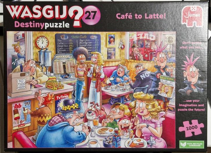 Wasgij puzzels - set van 3 puzzels, Hobby en Vrije tijd, Denksport en Puzzels, Zo goed als nieuw, Legpuzzel, 500 t/m 1500 stukjes