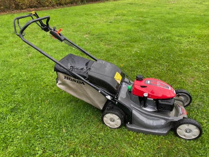 HONDA Grasmaaier HRX 537c HY Hydrostatisch + Rotorstop, Tuin en Terras, Grasmaaiers, Gebruikt, Benzine-grasmaaier, 50 cm of meer