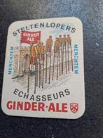 Bierviltje Ginder Ale steltenlopers Merchtem folklore, Verzamelen, Ophalen of Verzenden, Zo goed als nieuw