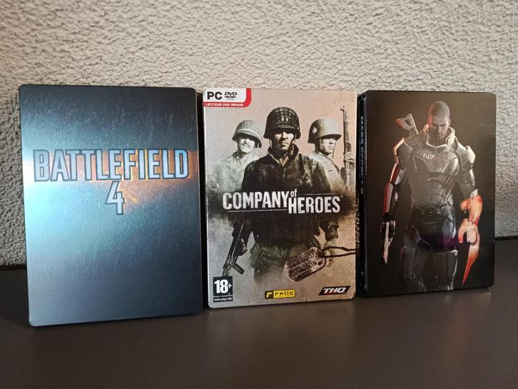 STEELBOOK PC-GAMES GLOEDNIEUW !, Games en Spelcomputers, Games | Pc, Nieuw, Avontuur en Actie, Eén computer, Online, Ophalen of Verzenden