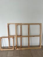 Houten kaders, Ophalen