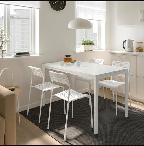 Table et chaises Ikea, Huis en Inrichting, Stoffering | Vloerbedekking, Zo goed als nieuw, Ophalen of Verzenden