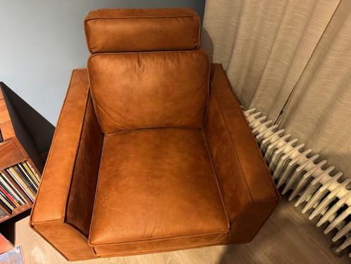 Zetel, Huis en Inrichting, Zetels | Zetels, Zo goed als nieuw, Eenpersoons, Minder dan 150 cm, 75 tot 100 cm, Stof, Ophalen