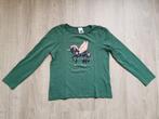Groene longsleeve C&A - maat 134, C&A, Meisje, Ophalen of Verzenden, Zo goed als nieuw