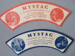 2 oude reclame illusionist magicien Mystag Francois, Verzamelen, Verzenden, Zo goed als nieuw, Overige typen