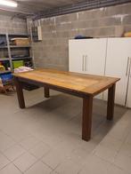 Mooie houten eettafel, Huis en Inrichting, Tafels | Eettafels, Ophalen, Zo goed als nieuw
