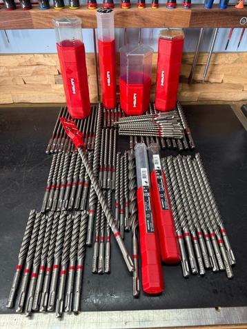 Groot lot Hilti boren SDS-Plus beschikbaar voor biedingen